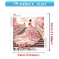 Kit outils peinture diamant Sakura rose 30x30 cm – 3