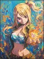 Kit peinture diamant 5D anime japonais 20 à 40 cm – Couleur WEIBA17