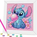Kit peinture diamant 5D avec cadre 18x18 cm – Couleur D15-29