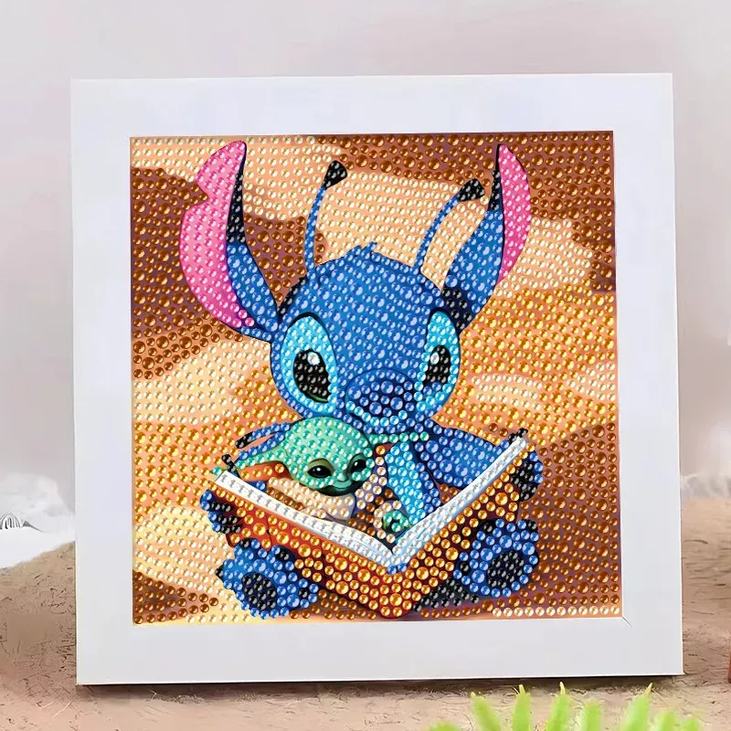 Kit peinture diamant 5D avec cadre 18x18 cm