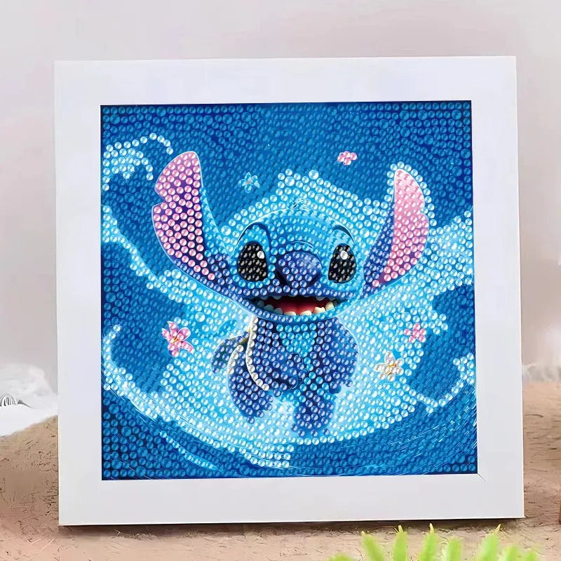 Kit peinture diamant 5D avec cadre 18x18 cm