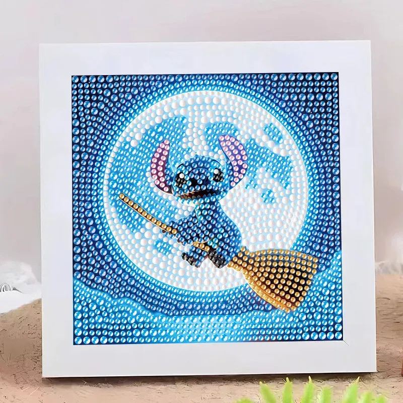 Kit peinture diamant 5D avec cadre 18x18 cm