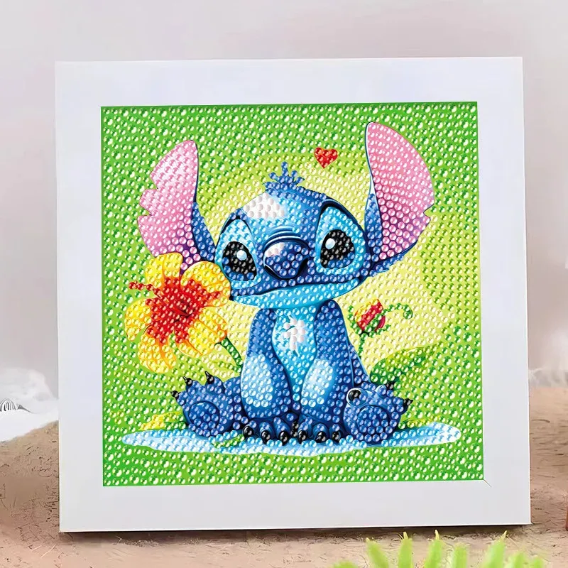 Kit peinture diamant 5D avec cadre 18x18 cm