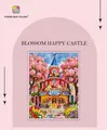 Kit peinture diamant 5D château fleuri 45x60 cm – 2
