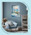 Kit peinture diamant 5D château fleuri 45x60 cm – 5