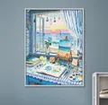 Kit peinture diamant 5D château fleuri 45x60 cm – 6