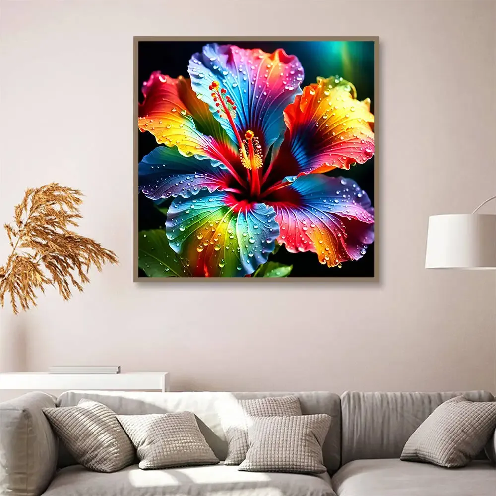 Kit peinture diamant 5D chien dessin animé 20 à 50 cm