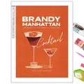 Kit peinture diamant 5D cocktail décoratif 20 à 50 cm – Couleur Bleu marine (XI-3099)