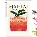 Kit peinture diamant 5D cocktail décoratif 20 à 50 cm – Couleur Chocolat (XI-3111)
