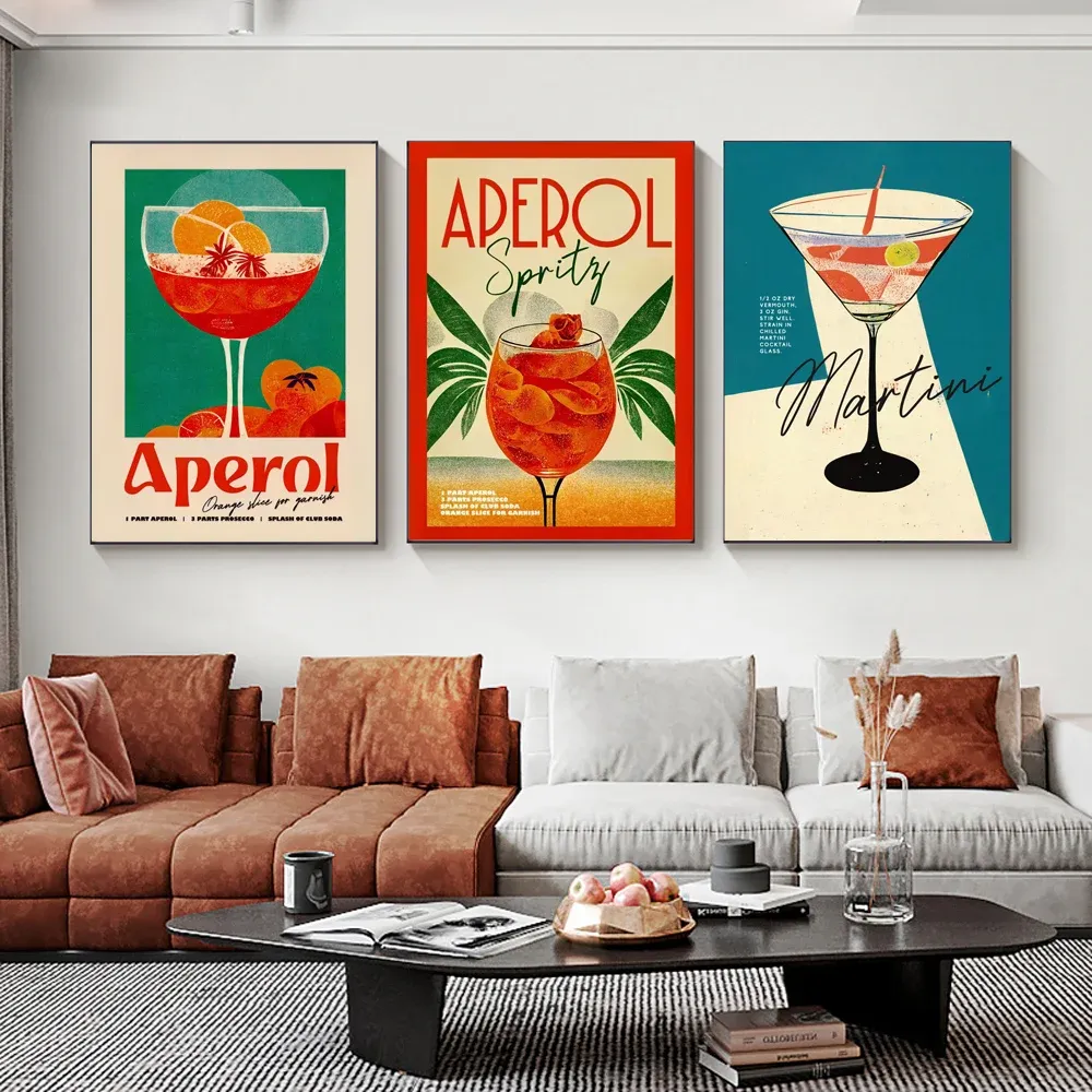 Kit peinture diamant 5D cocktail décoratif 20 à 50 cm