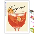 Kit peinture diamant 5D cocktail décoratif 20 à 50 cm – Couleur MULTI (XI-3106)