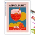 Kit peinture diamant 5D cocktail décoratif 20 à 50 cm – Couleur VIOLETTE/Violet (XI-3103)