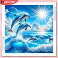Kit peinture diamant 5D dauphin marin 20 à 50 cm – 1
