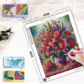 Kit peinture diamant 5D fleurs classique 20 à 50 cm – 2