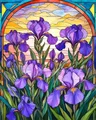 Kit peinture diamant 5D fleurs et accessoires 20 à 50 cm – Couleur DZDP131252