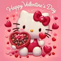 Kit peinture diamant 5D Hello Kitty 20 à 70 cm – Couleur noir (10)