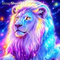 Kit peinture diamant 5D lion animal 20 à 50 cm – 1