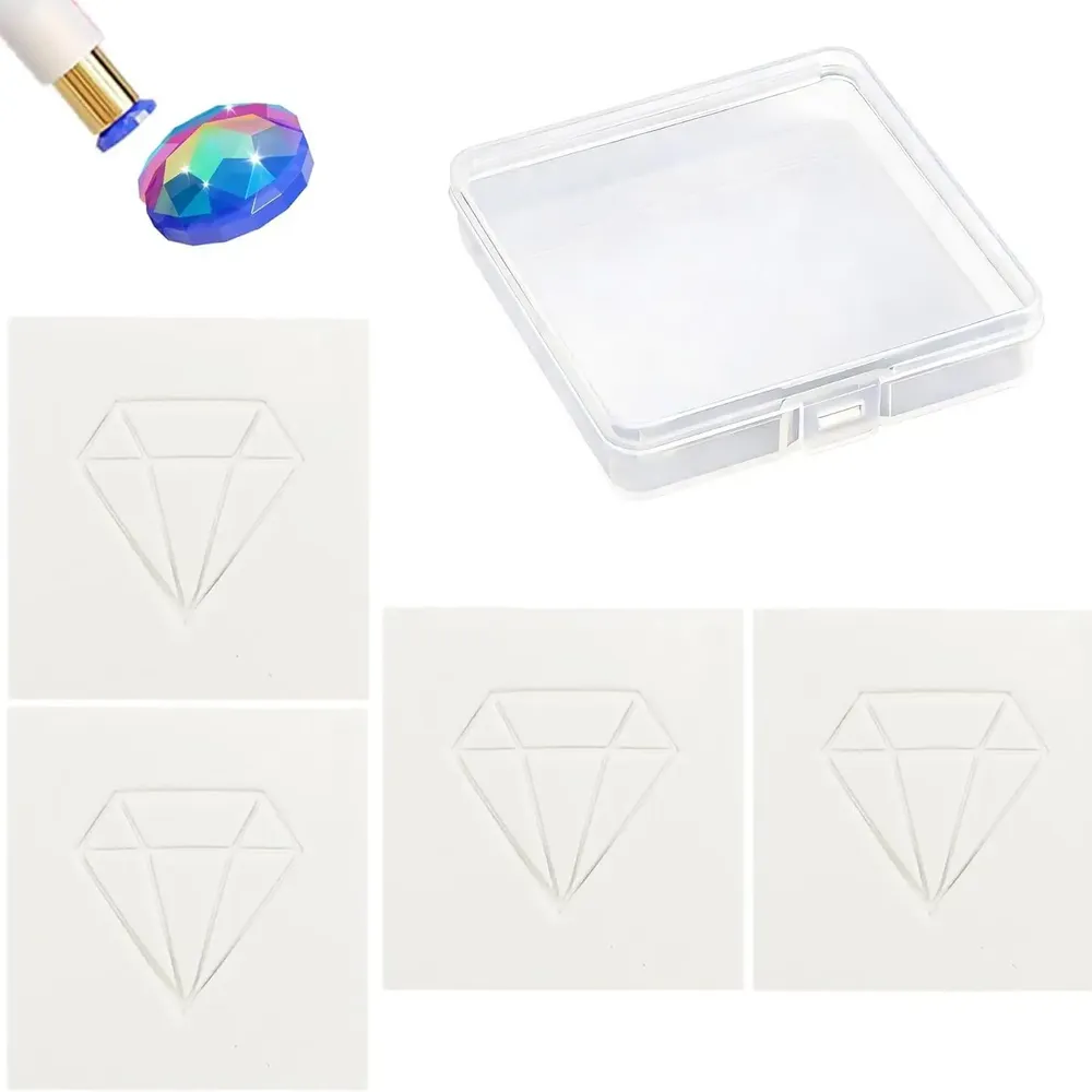 Kit peinture diamant adulte avec argile collante spéciale