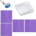 Kit peinture diamant adulte avec argile collante spéciale – Couleur Purple