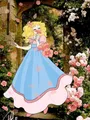Kit peinture diamant anime fille fleur 20x30 à 50x70 cm – Couleur XYHK563-6