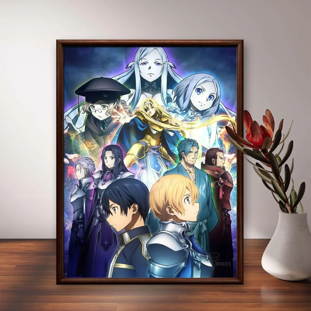 Kit peinture diamant Anime Sword Art Online 30 à 70 cm