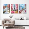 Kit peinture diamant architecture européenne paysage 5D – 3