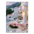 Kit peinture diamant architecture européenne paysage 5D – Couleur FDX7147
