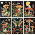 Kit peinture diamant champignon papillon 20x30 à 40x50 cm – 1