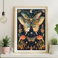 Kit peinture diamant champignon papillon 20x30 à 40x50 cm – 2