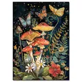 Kit peinture diamant champignon papillon 20x30 à 40x50 cm – Couleur FDX5679