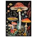 Kit peinture diamant champignon papillon 20x30 à 40x50 cm – Couleur FDX5680