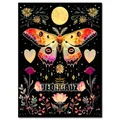 Kit peinture diamant champignon papillon 20x30 à 40x50 cm – Couleur FDX5681