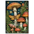Kit peinture diamant champignon papillon 20x30 à 40x50 cm – Couleur FDX5683