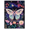 Kit peinture diamant champignon papillon 20x30 à 40x50 cm – Couleur FDX5688