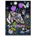 Kit peinture diamant champignon papillon 20x30 à 40x50 cm – Couleur FDX5689