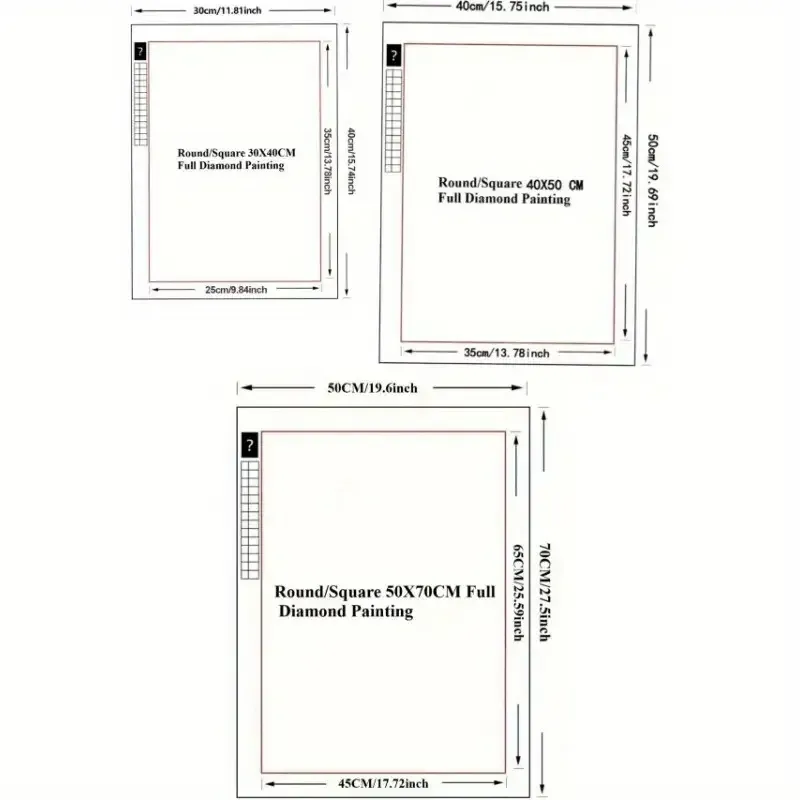 Kit peinture diamant chasseur ville Saeba Ryo 40x30 à 70x50 cm