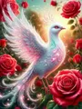 Kit peinture diamant chat lion oiseau 30x40 à 45x60 cm – Couleur FC27427