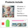 Kit peinture diamant féerique 30x30 cm pour adultes – 3