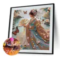 Kit peinture diamant fille japonaise forme spéciale – 3