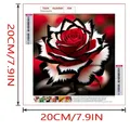 Kit peinture diamant fleur 20 à 50 cm – 3