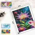Kit peinture diamant fleurs 20 à 50 cm ronde ou carrée – 2