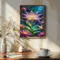 Kit peinture diamant fleurs 20 à 50 cm ronde ou carrée – 3