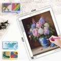 Kit peinture diamant fleurs 20x30 à 40x50 cm – 2