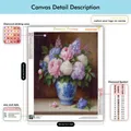 Kit peinture diamant fleurs 20x30 à 40x50 cm – 4