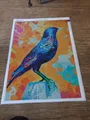 Kit peinture diamant fleurs oiseaux fée 30 à 90 cm – 4