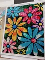 Kit peinture diamant fleurs oiseaux fée 30 à 90 cm – 5
