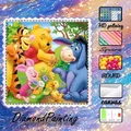 Kit peinture diamant floqué 30x30 à 50x50 cm – 1