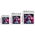 Kit peinture diamant floqué 30x30 à 50x50 cm – 2