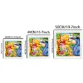 Kit peinture diamant floqué 30x30 à 50x50 cm – 2