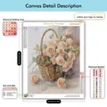 Kit peinture diamant floral 20 à 50 cm – 4